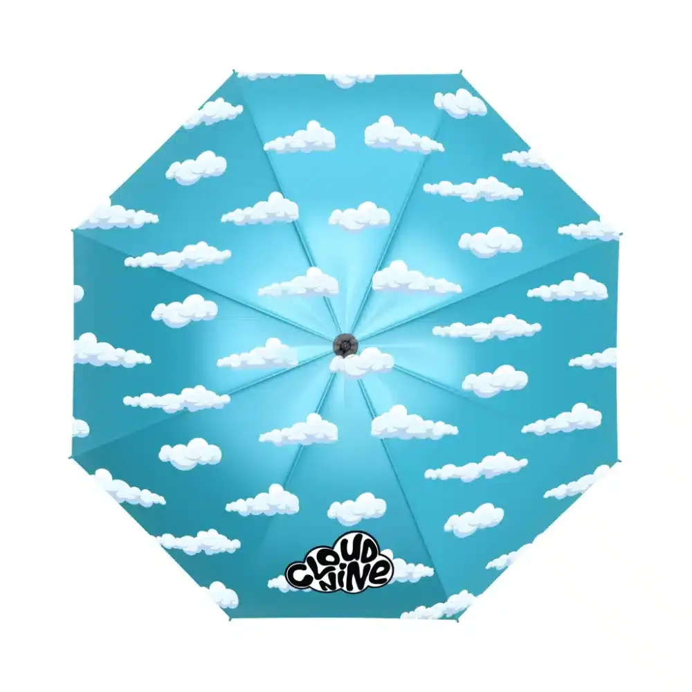 Blue Umbrella Cloud Nine Style