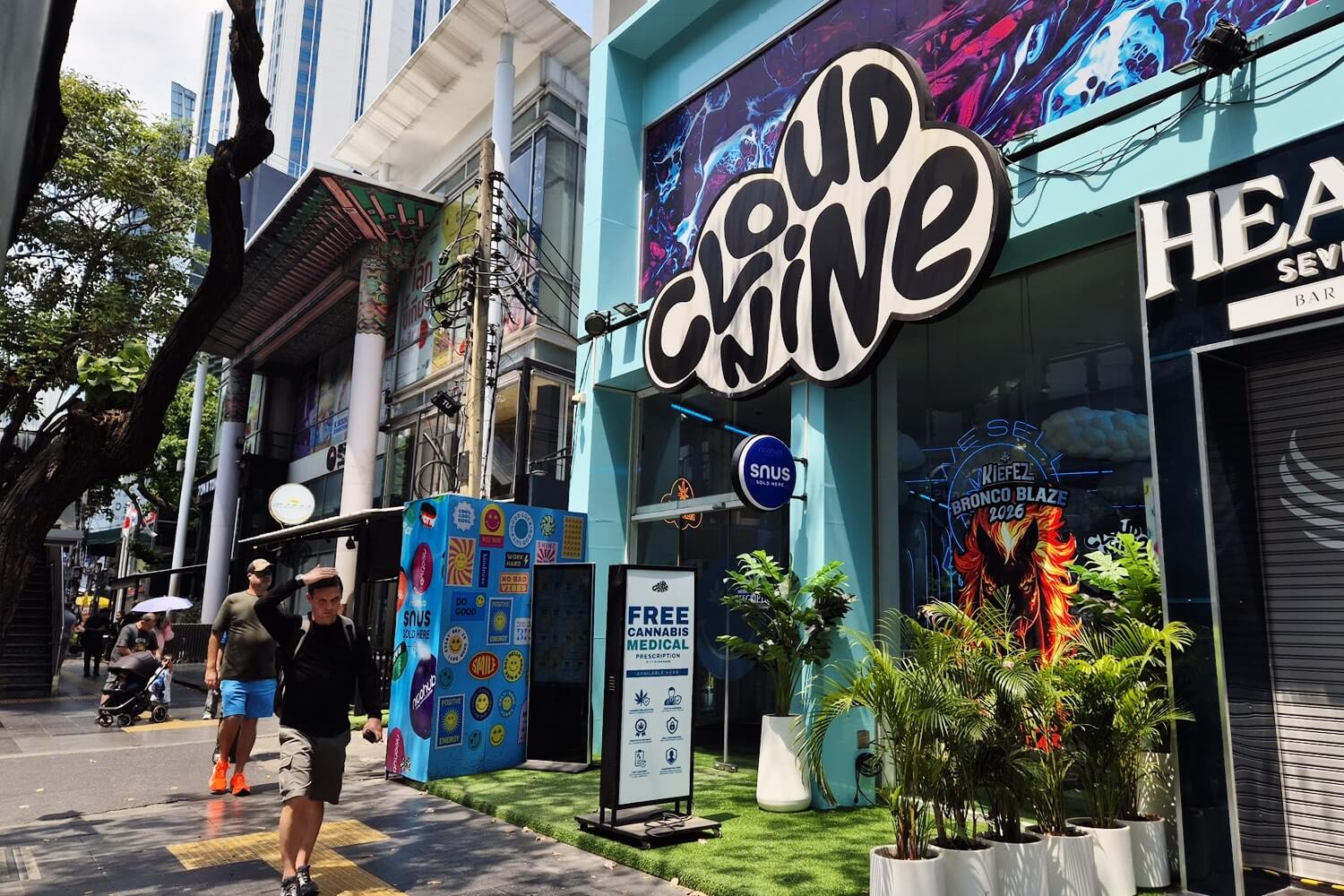 Cloud Nine Bangkok Locations